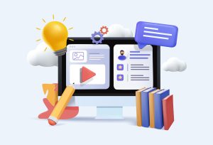 What is the difference between a learning platform and a gamified learning platform?