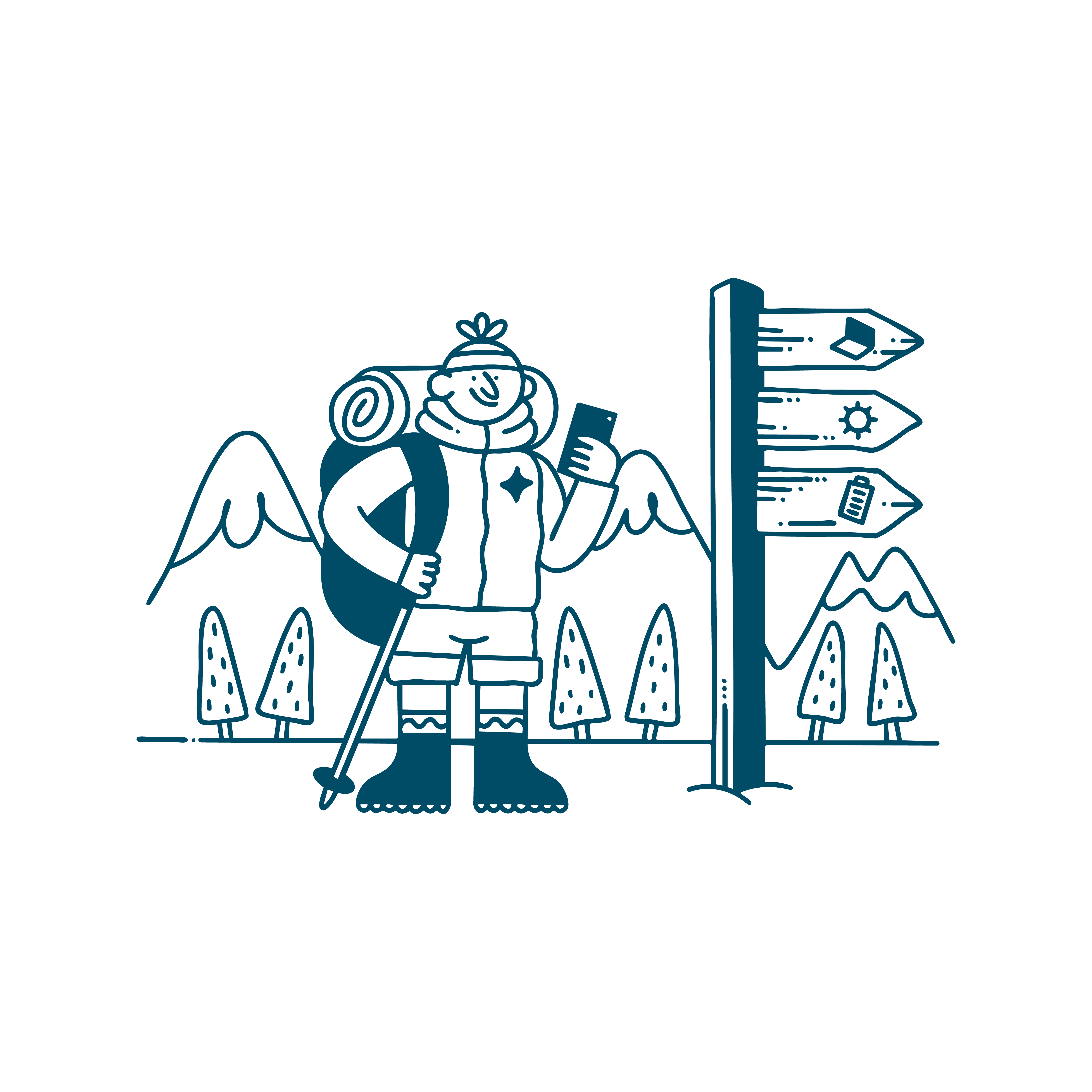 Ciphr_FeatureIllustration_DeepBlue__eLearning